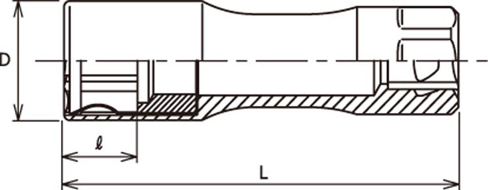 Ko-ken socket in use on engine reaching recessed plug for safe removal