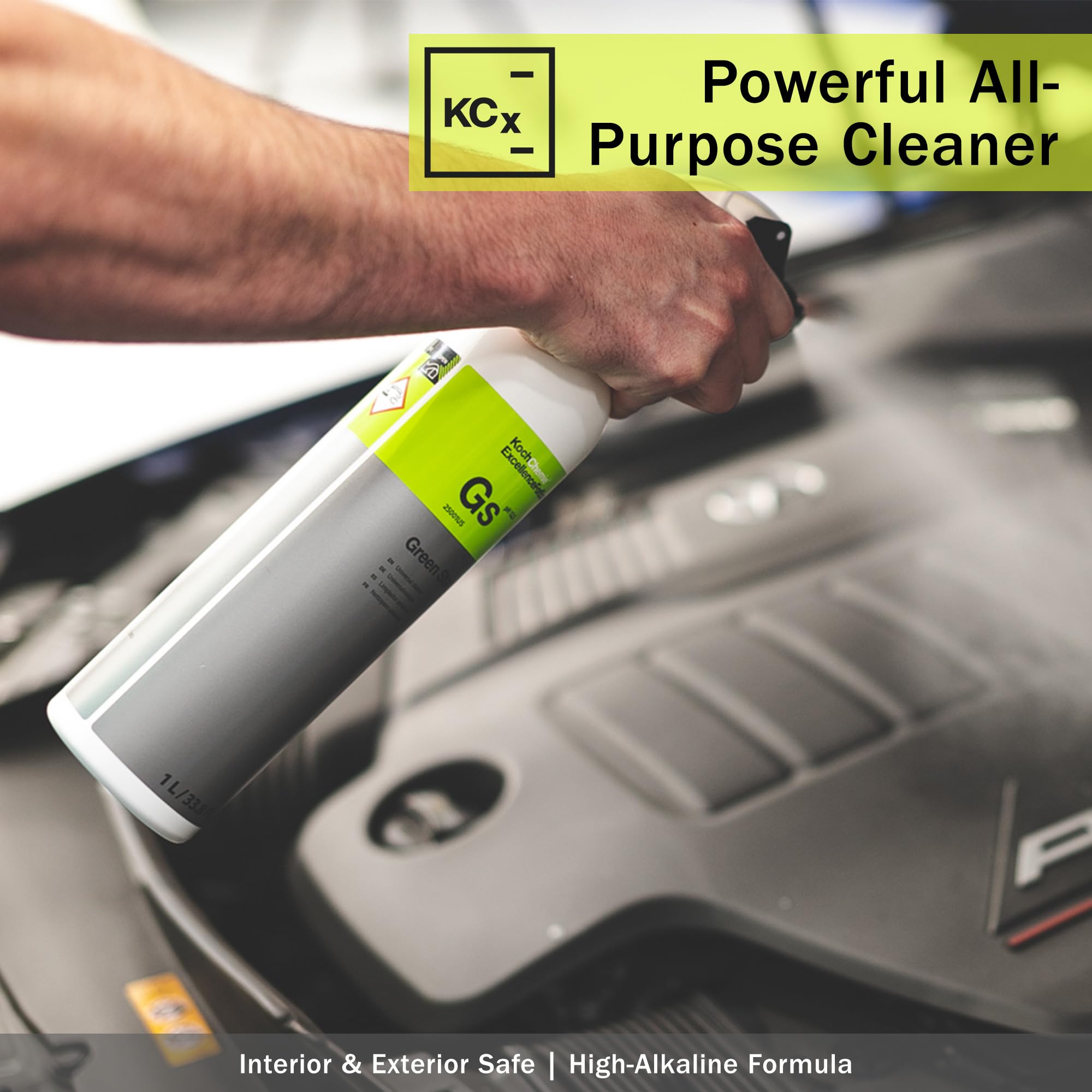 KOCHCHEMIE in a spray bottle used for targeted detailing and spot cleaning