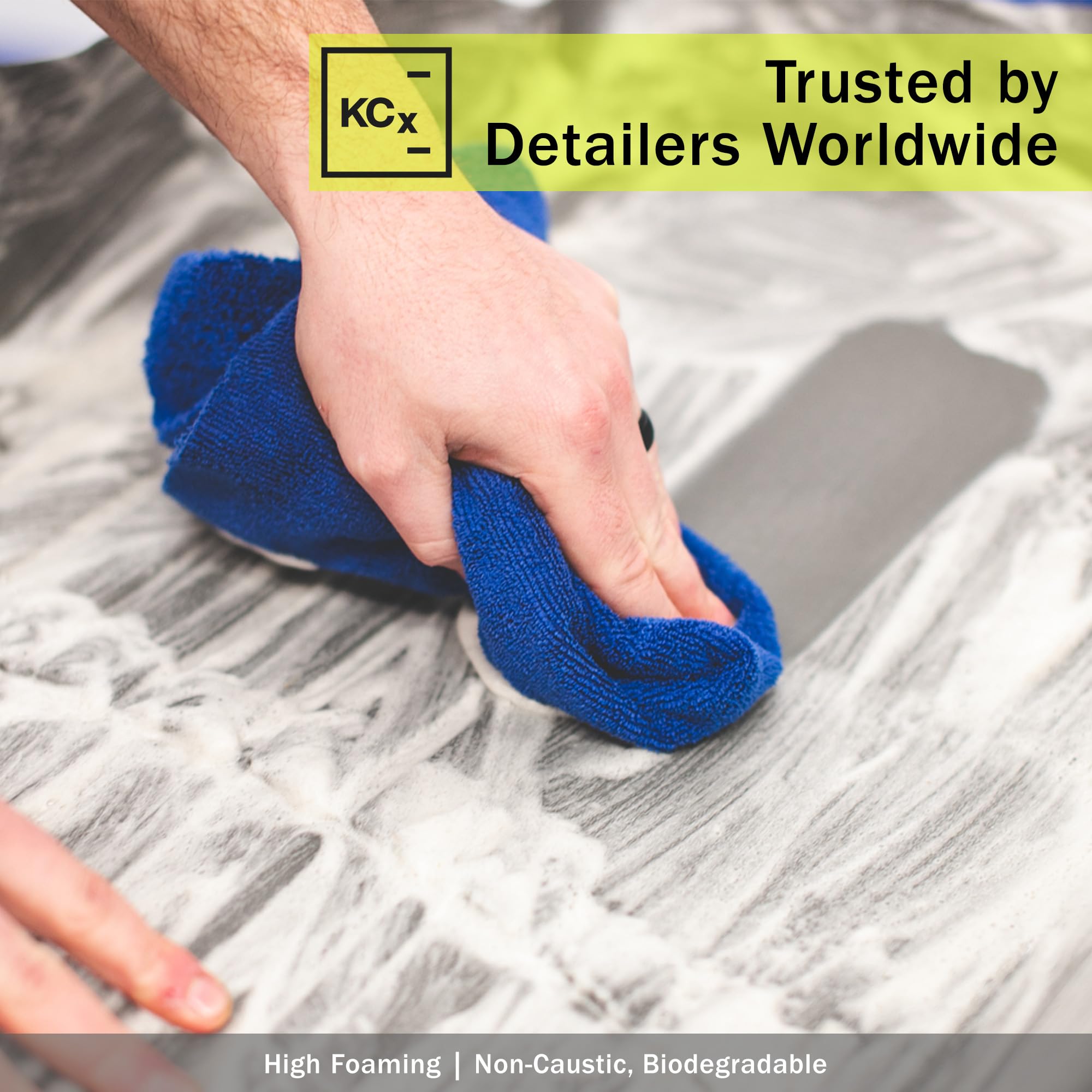 KOCHCHEMIE cleaning a workshop floor delivering faster grease removal