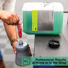 KOCHCHEMIE in-action cleaning a wheel removing brake dust and road grime efficiently