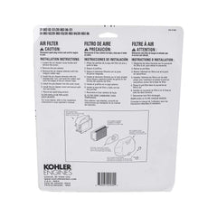 Kohler close-up of filter media texture highlighting superior dust-holding capacity