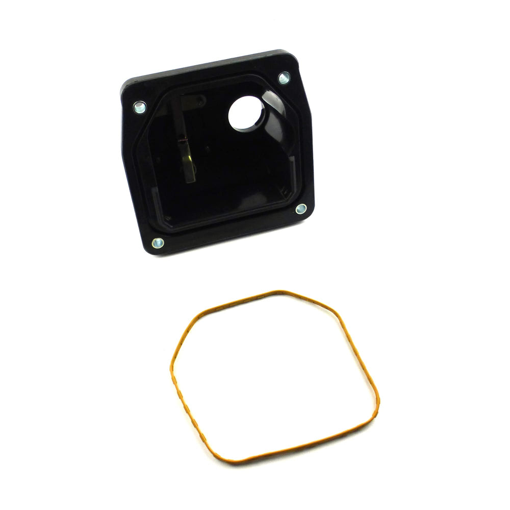 Kohler valve cover fuel pump mounting detail showing correct alignment for easy installation