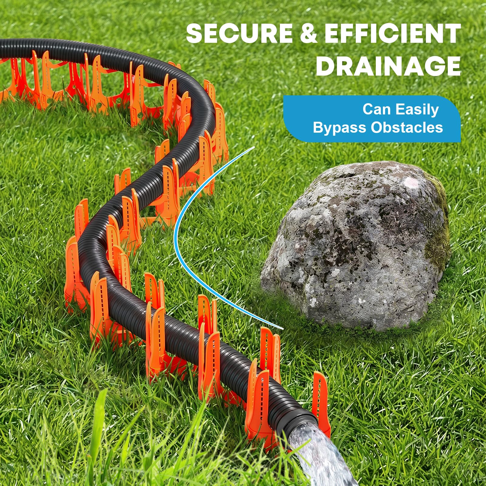 Kohree accordion section expanded to display adjustable height for faster draining