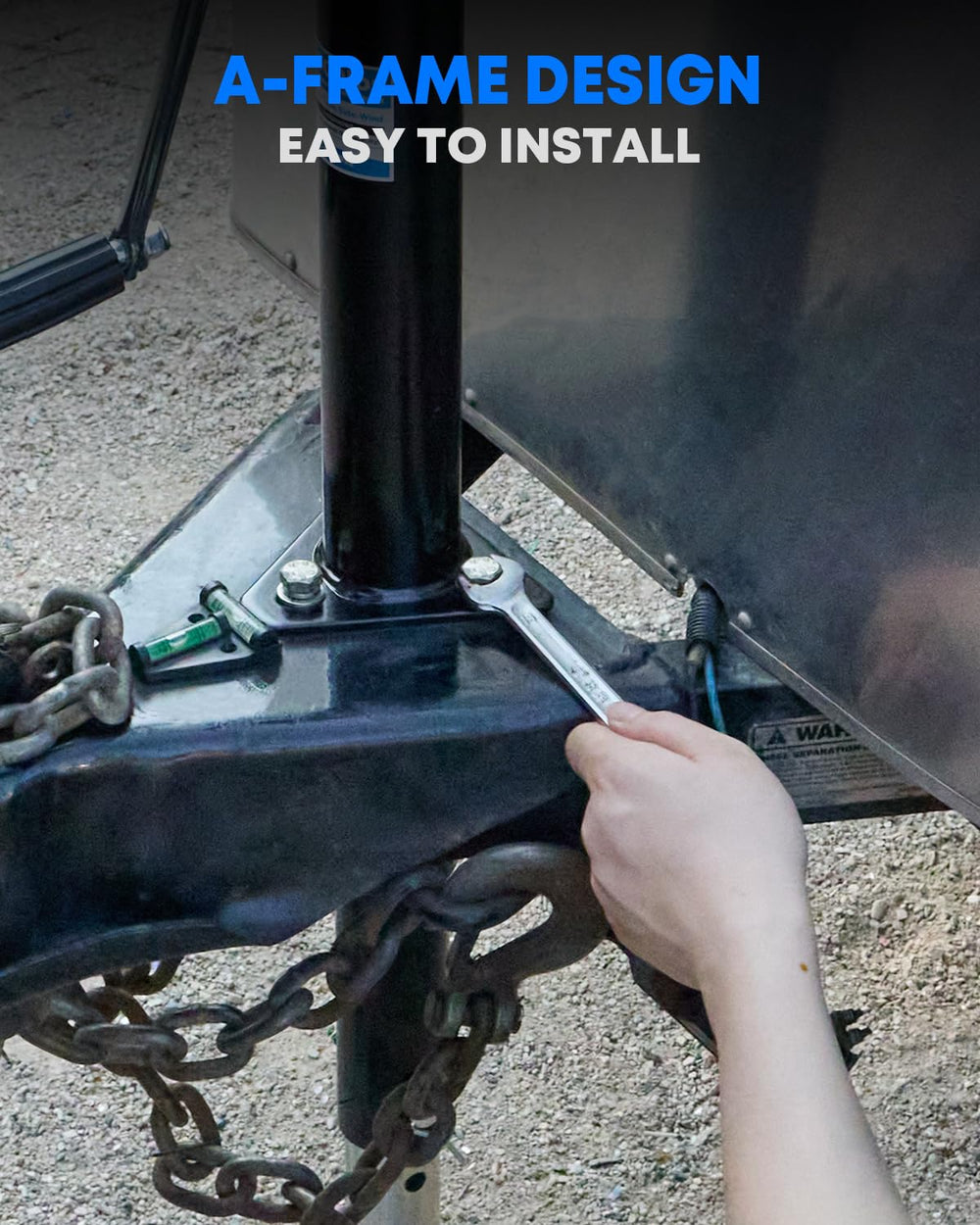 Kohree base foot and grease fitting for simple maintenance