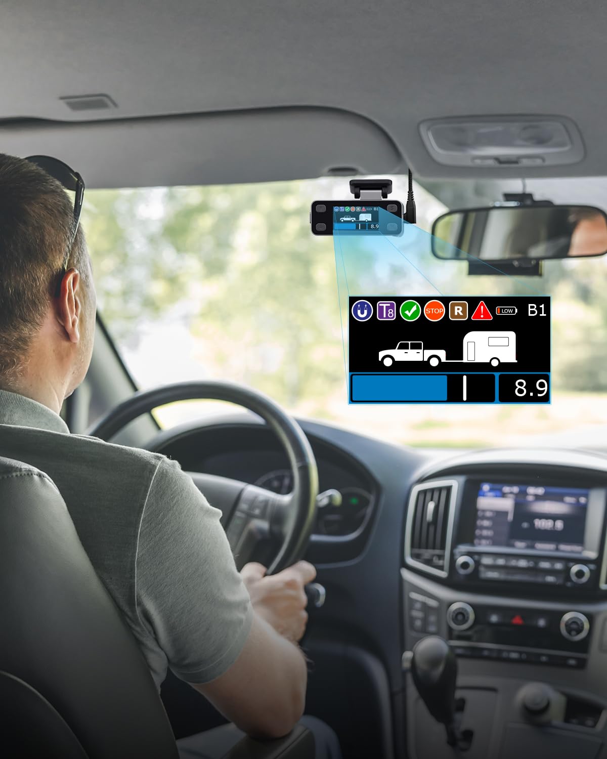 Kohree boost levels panel showing adjustable sensitivity for tailored braking
