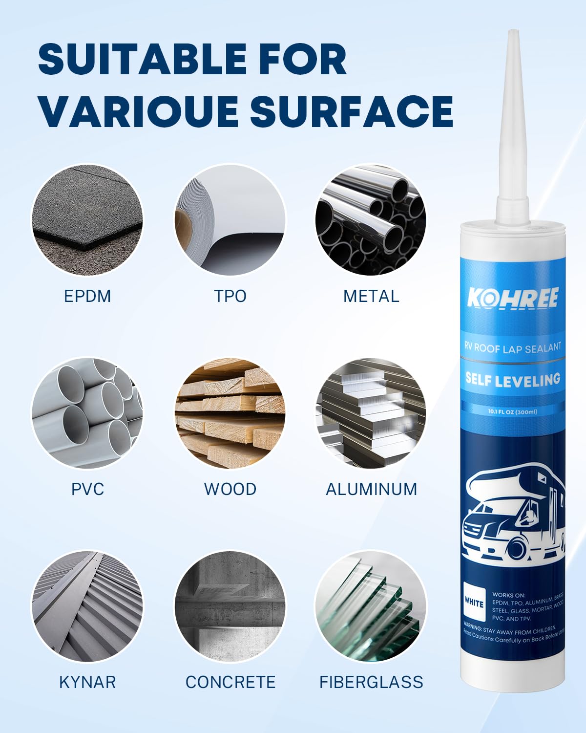 Kohree bottle next to a ruler showing compact size and easy storage