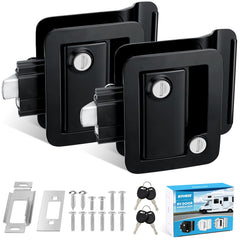 Kohree front faceplate lock showing solid metal finish and durable look