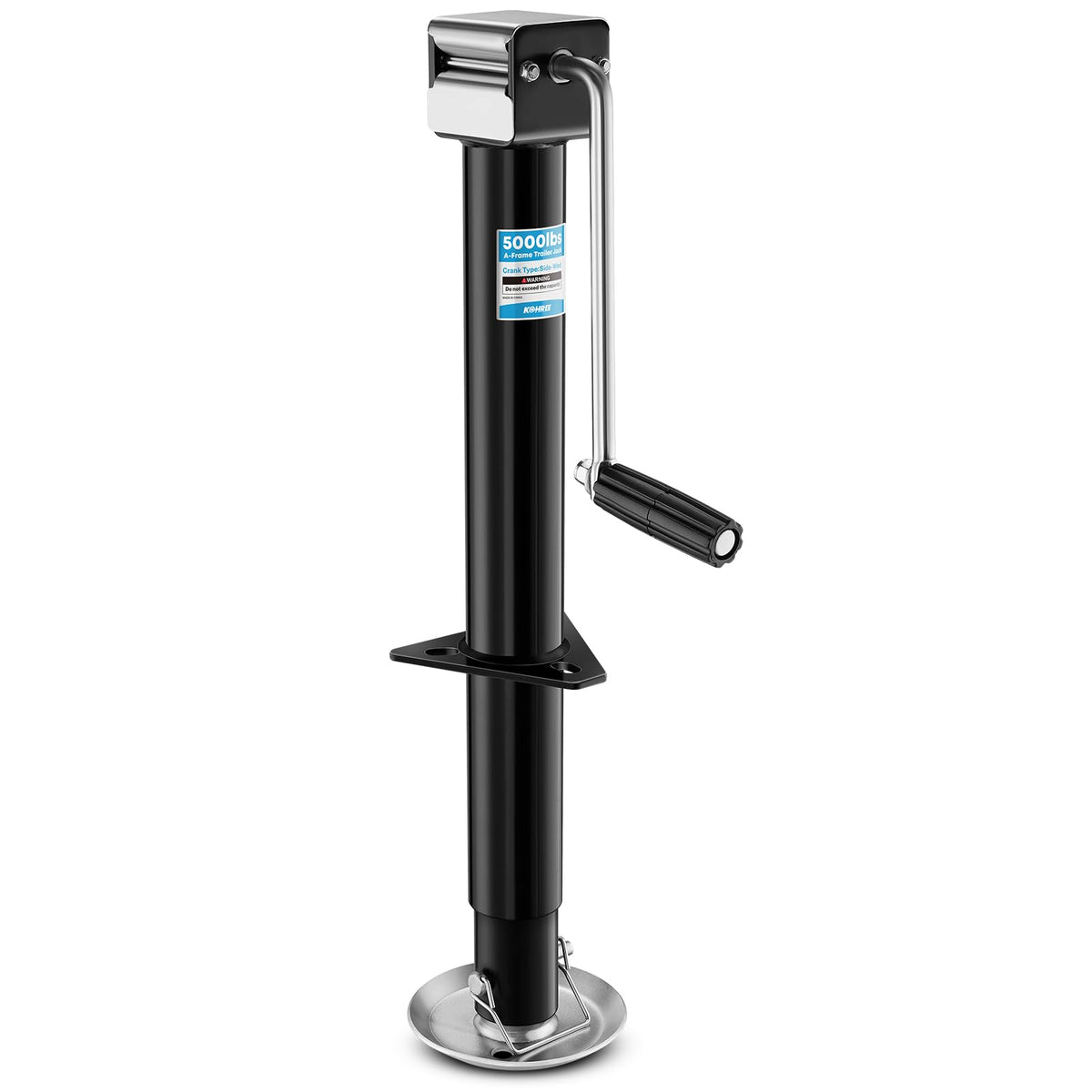 Kohree jack front profile showing sturdy lift and secure support