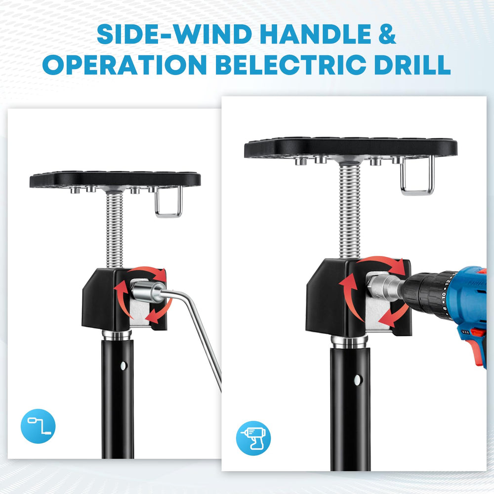 Kohree height adjustment extended demonstrating broad 20-49 inch range