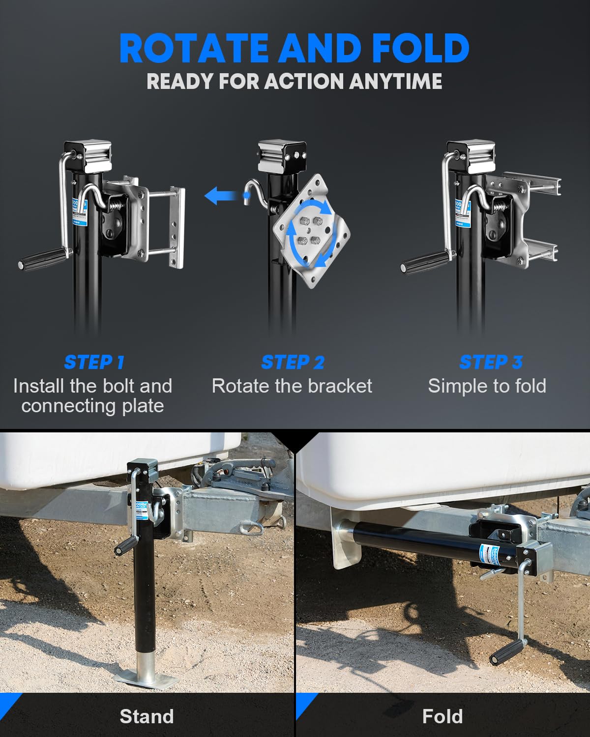 Kohree height adjustment extended illustrating 21.7 to 36.6 inch range advantage