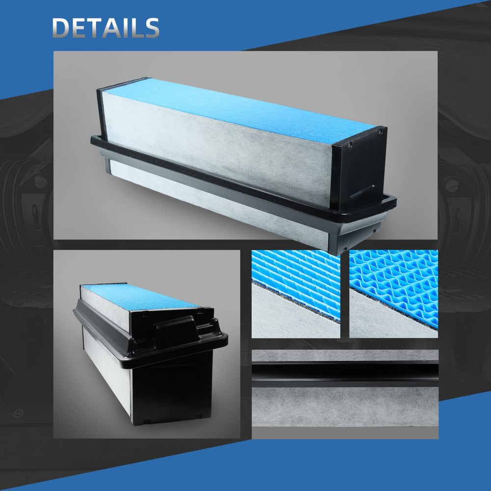Koilonio side profile of filter highlighting sturdy construction and lasting performance