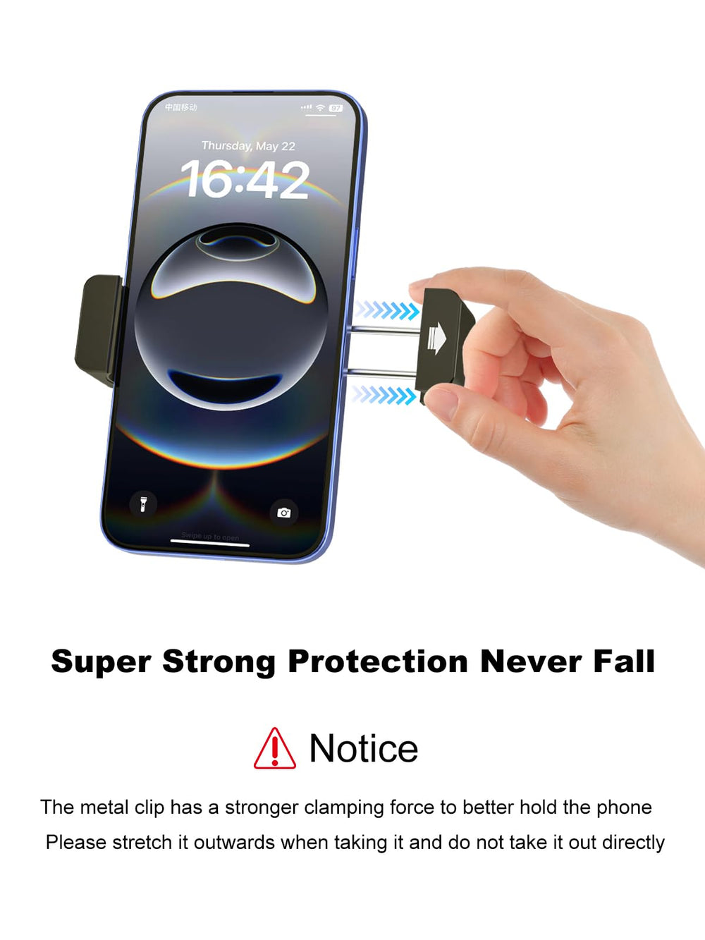 Kolasels quick release button detail for fast removal and one-touch convenience