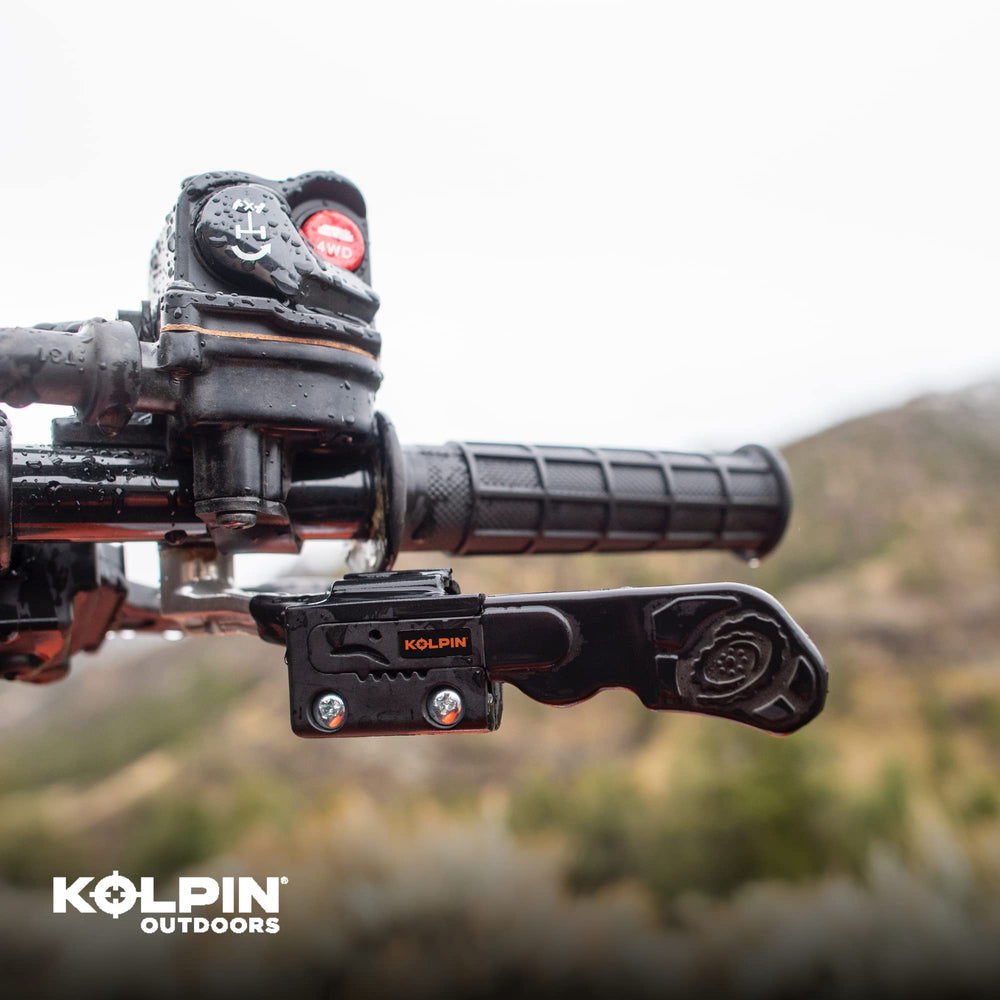 Kolpin Throttle Master installed on ATV handlebar showing improved control and comfort