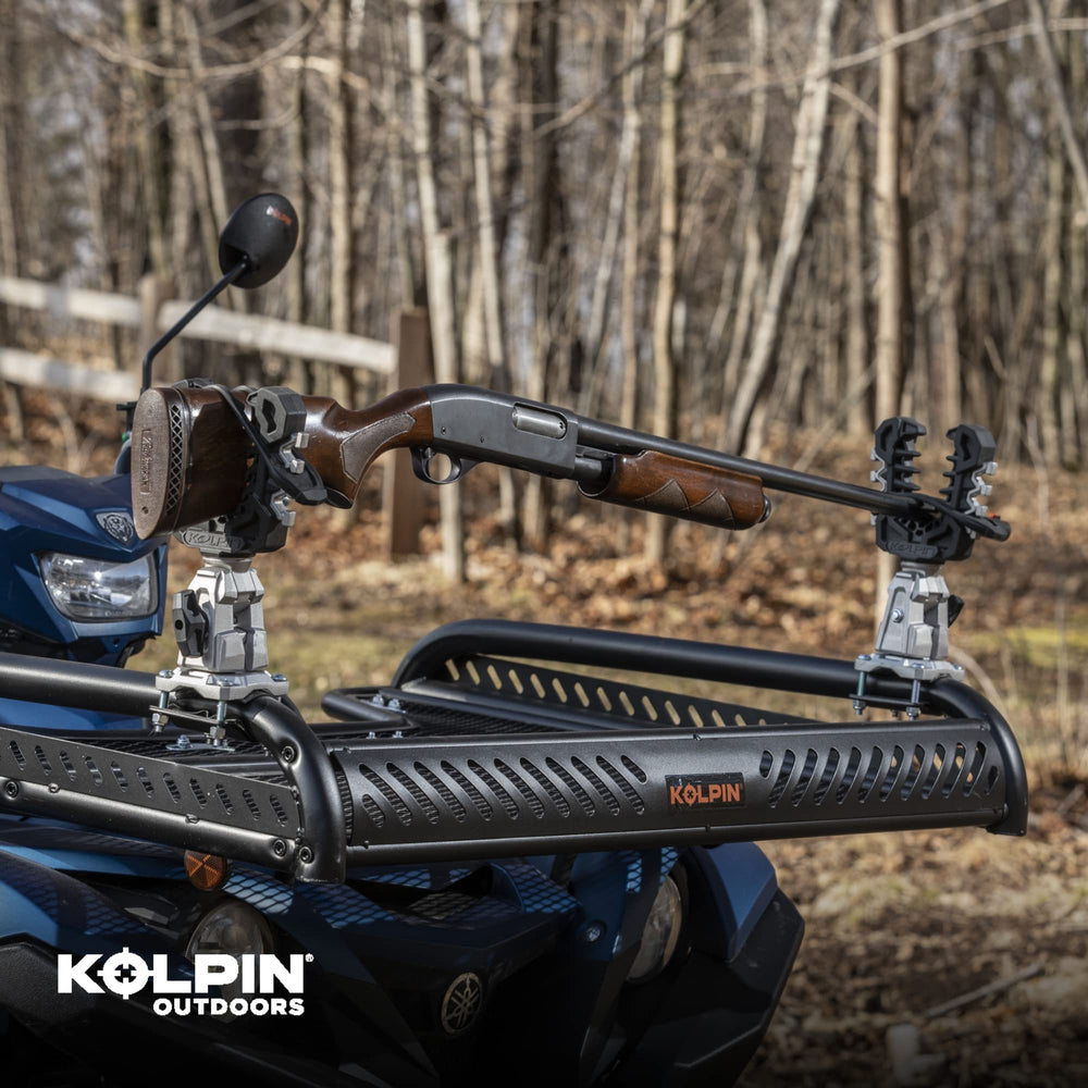 Kolpin Rhino Grip Pro in garage storage setup showing organized heavy-duty storage
