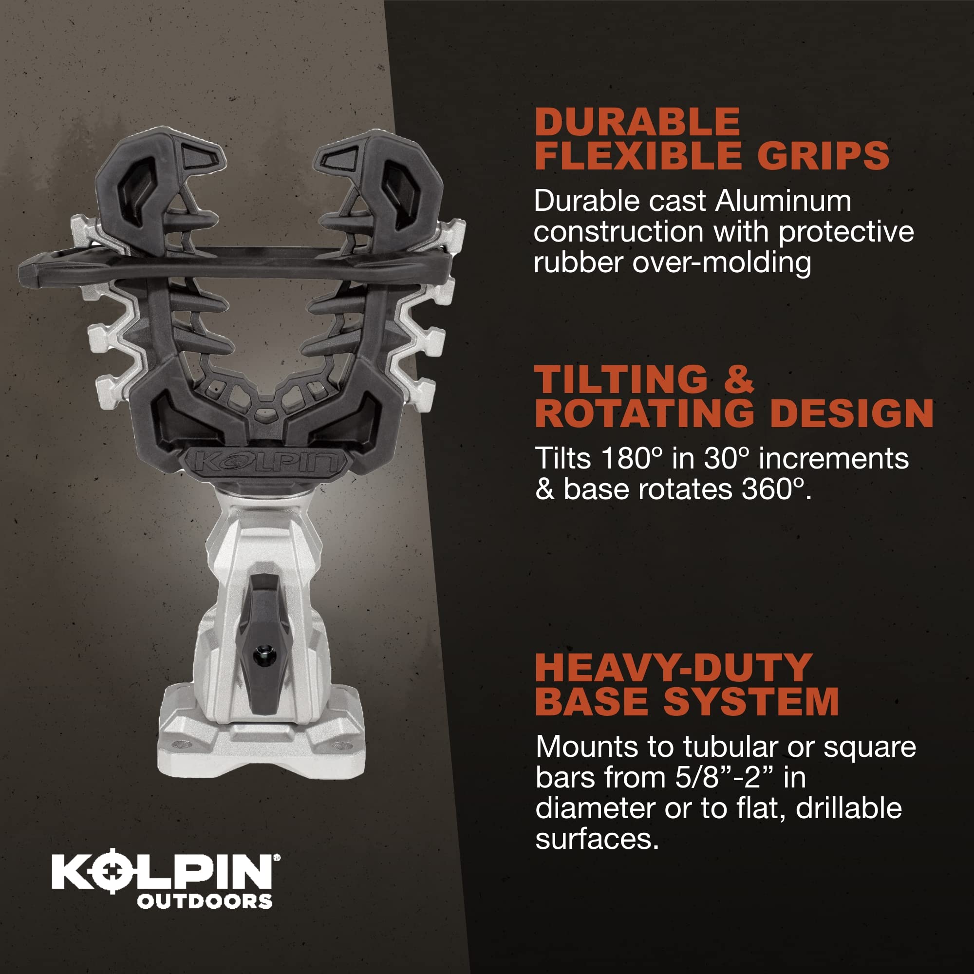 Kolpin Rhino Grip Pro used in truck bed displaying heavy load transport benefit