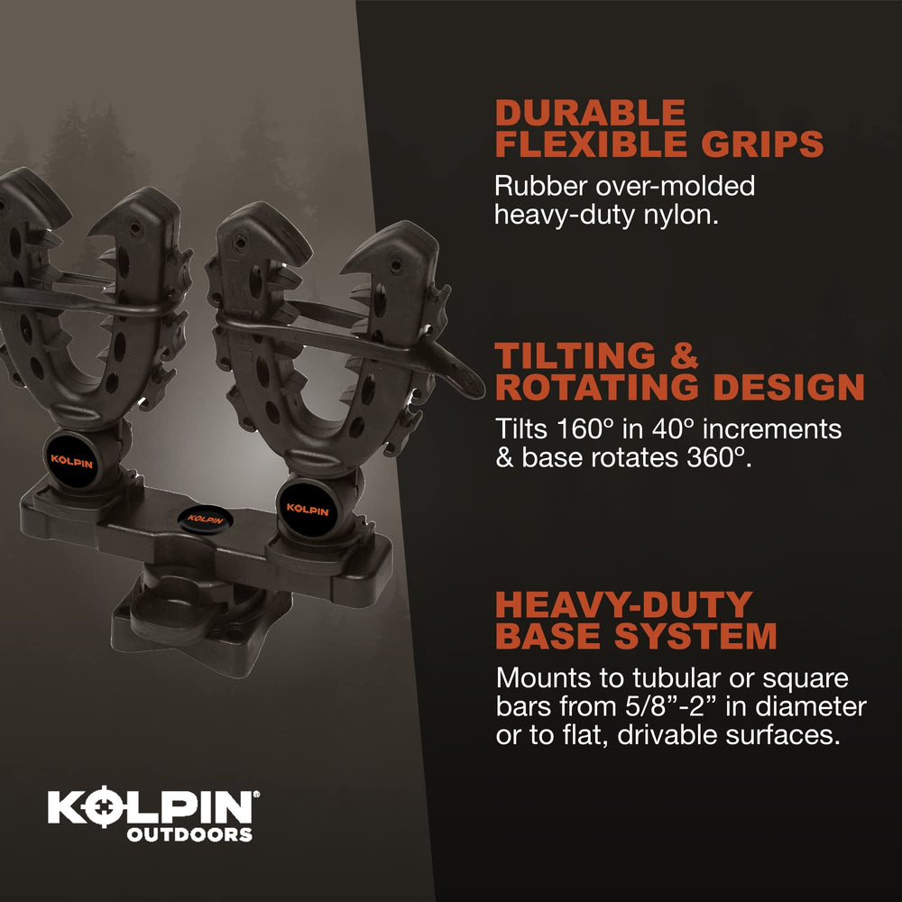 Kolpin Rhino XL rotated angle adjustment demonstrating versatility