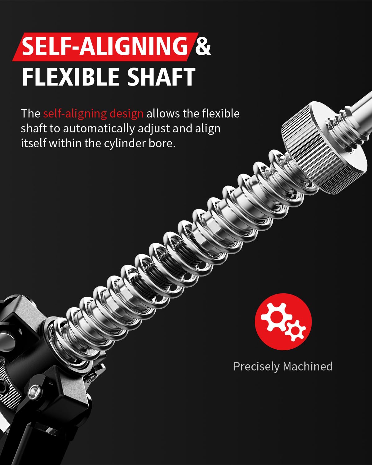 Kolvoii three- and four-inch hones side-by-side showing heavy-duty strength and coverage
