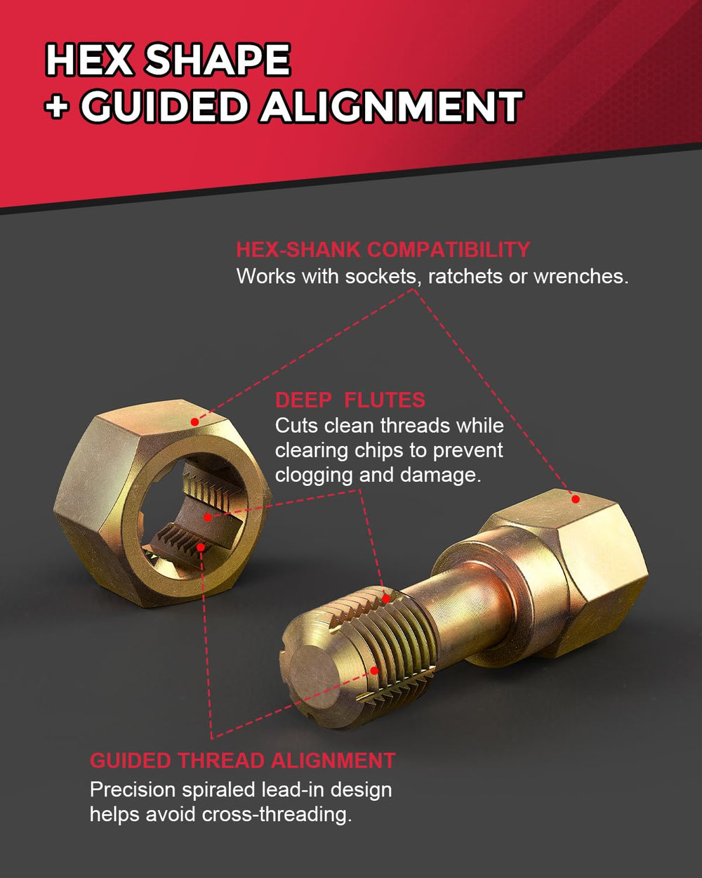 Kolvoii thread pitch gauges and three files for accurate thread matching