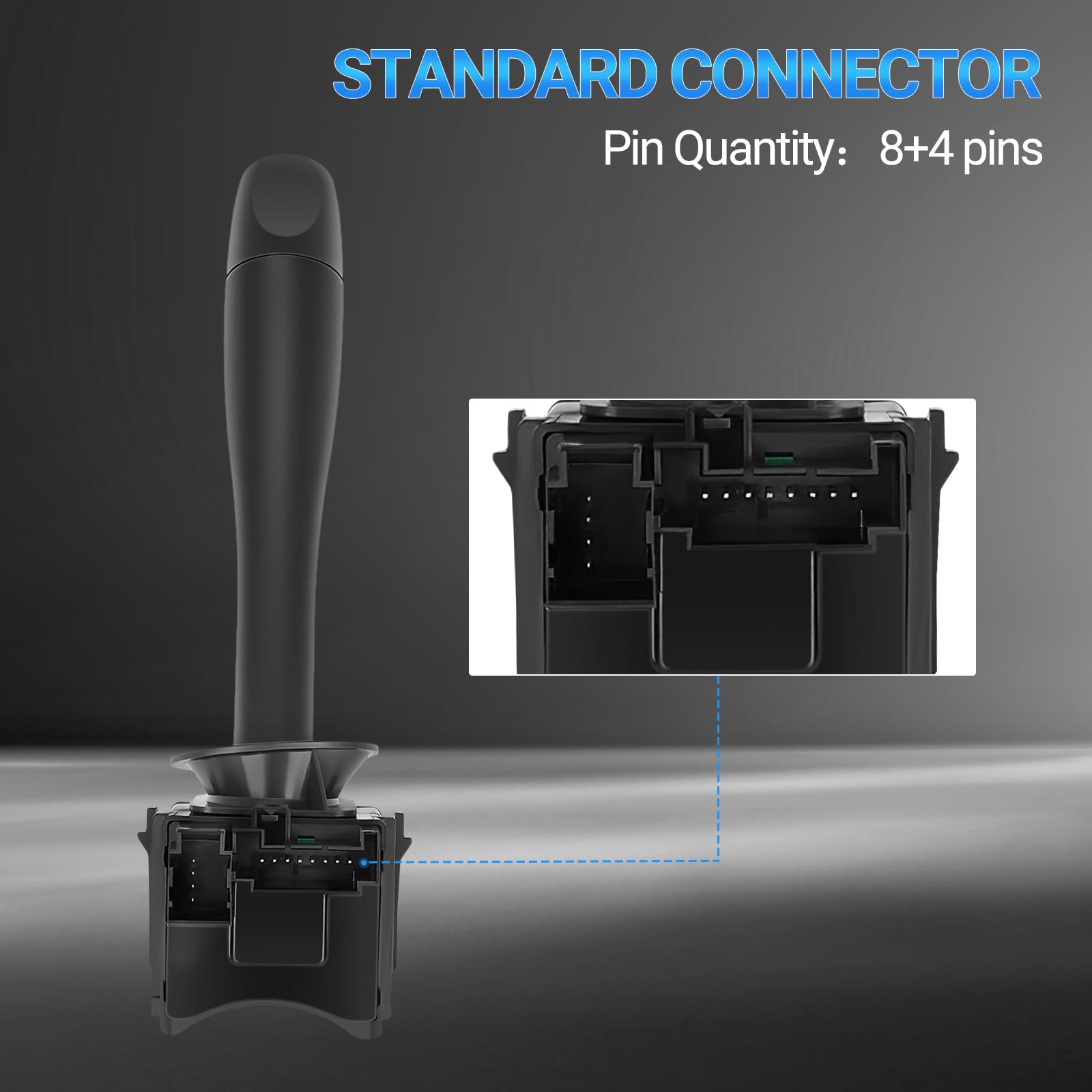 Konduone installed on steering column demonstrating direct-fit replacement convenience