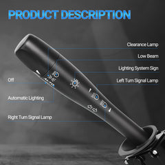 Konduone lever close-up showing textured grip and durable finish for confident operation