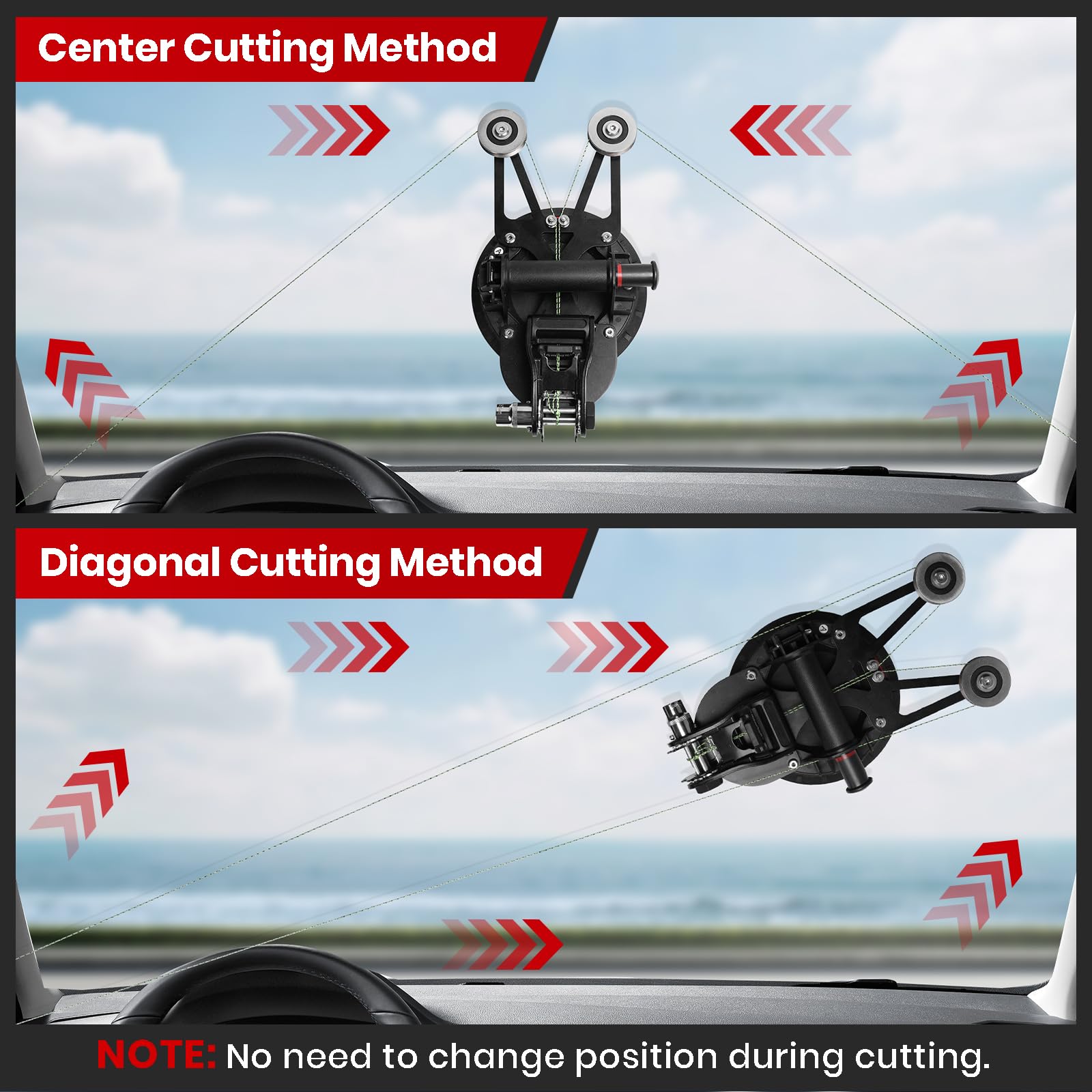 konzition t-handle threader detail highlighting ergonomic grip for easier threading
