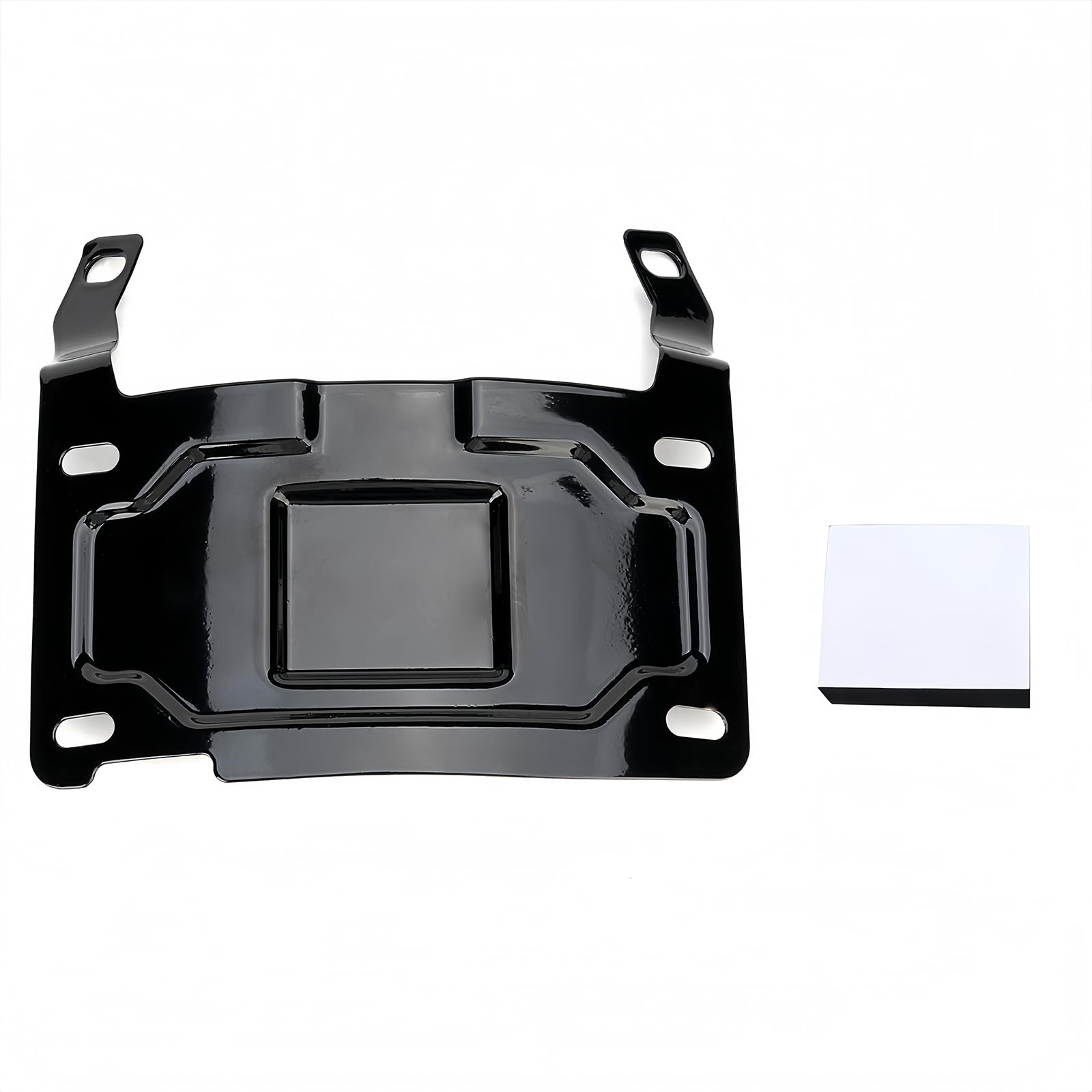 KOONDHEEND front view mounted on Harley showing tidy rear appearance