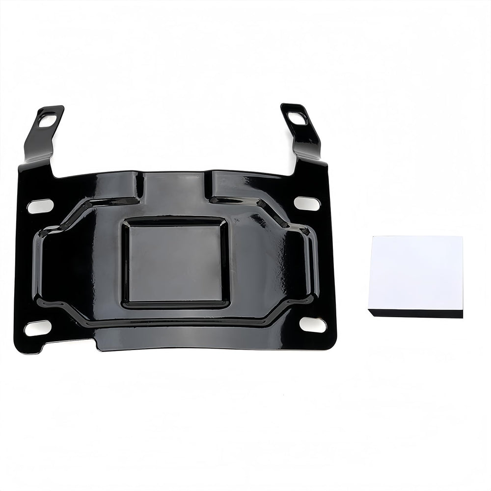 KOONDHEEND front view mounted on Harley showing tidy rear appearance