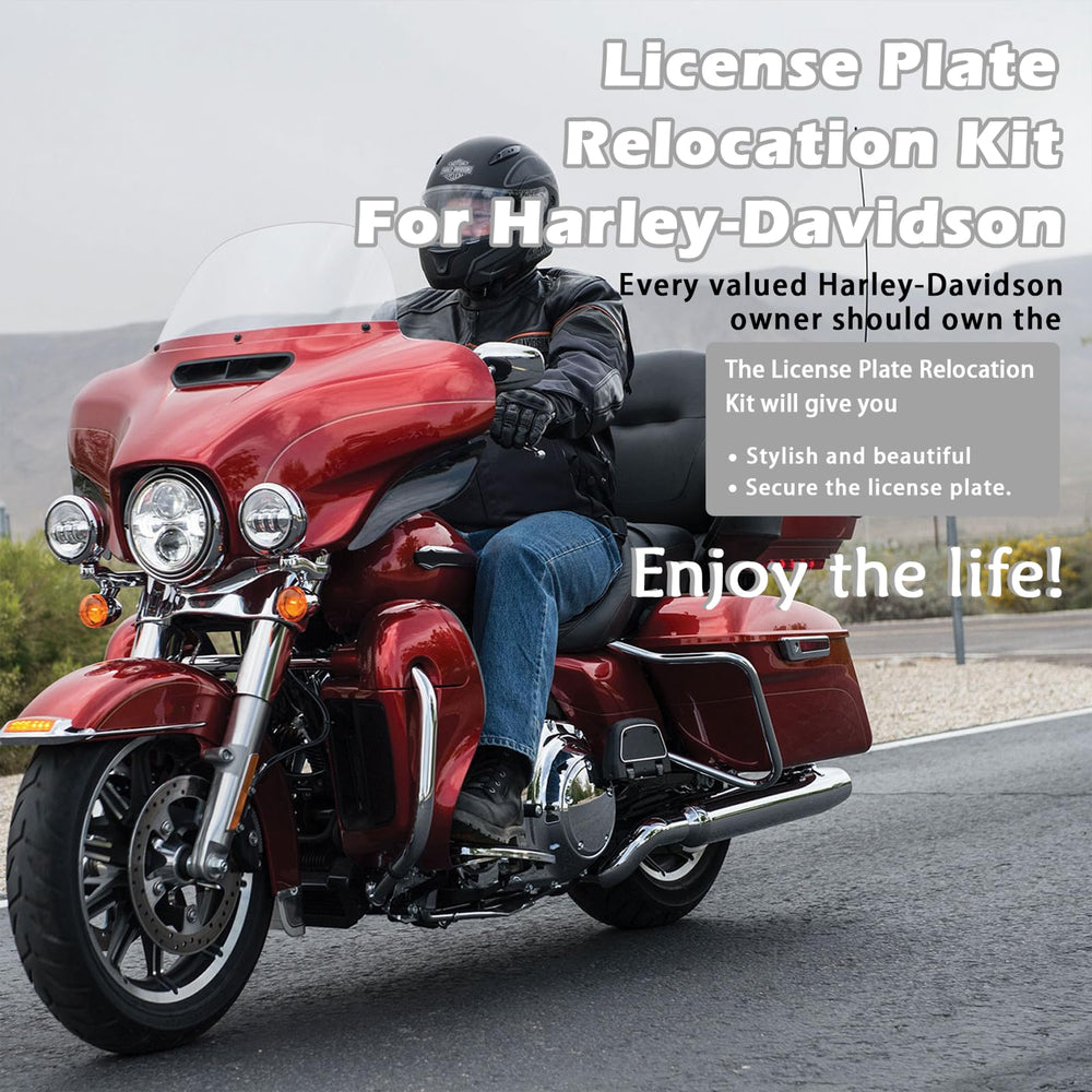 KOONDHEEND rear lifestyle shot on Harley illustrating improved styling