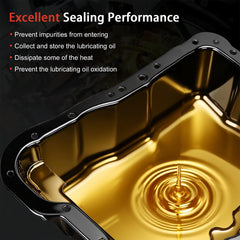 KOONDHEEND underside baffle detail demonstrating oil flow control benefit