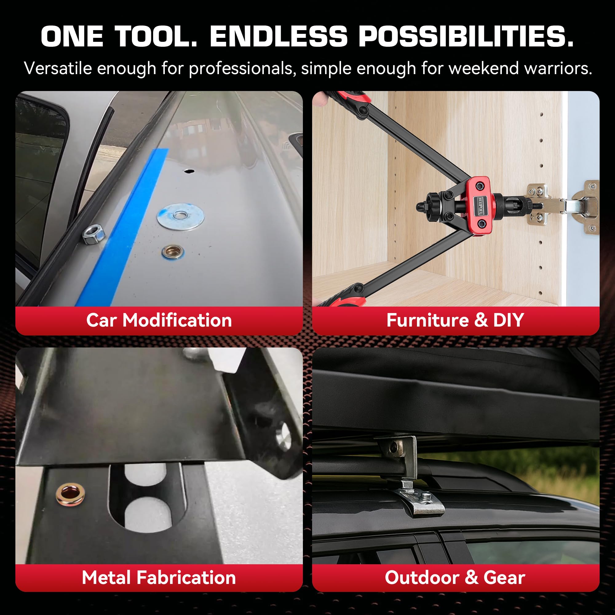 KOOPOOL black‑oxide finish on tool surface resisting corrosion during use