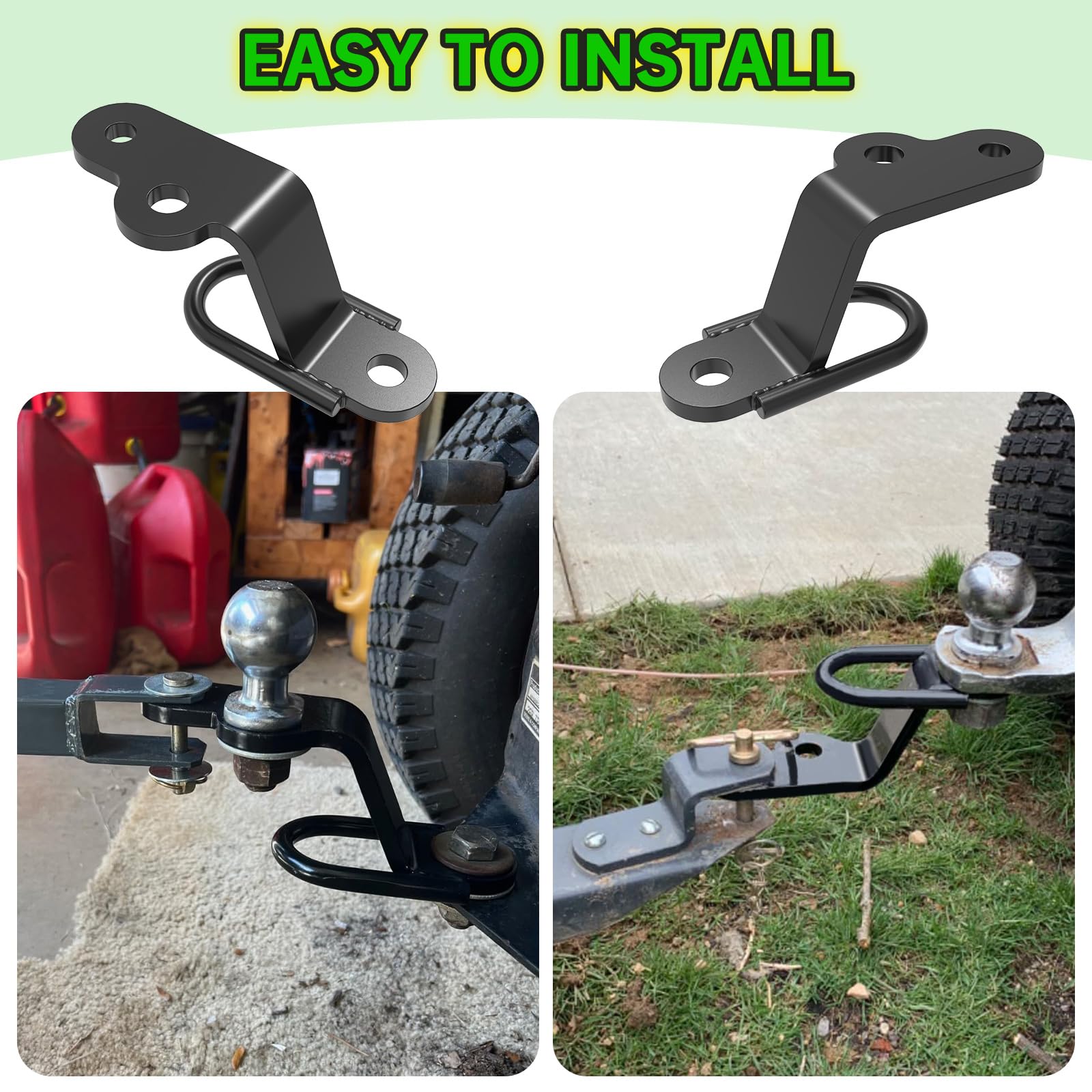 KOPKIO installed on UTV tongue demonstrating bolt-on convenience