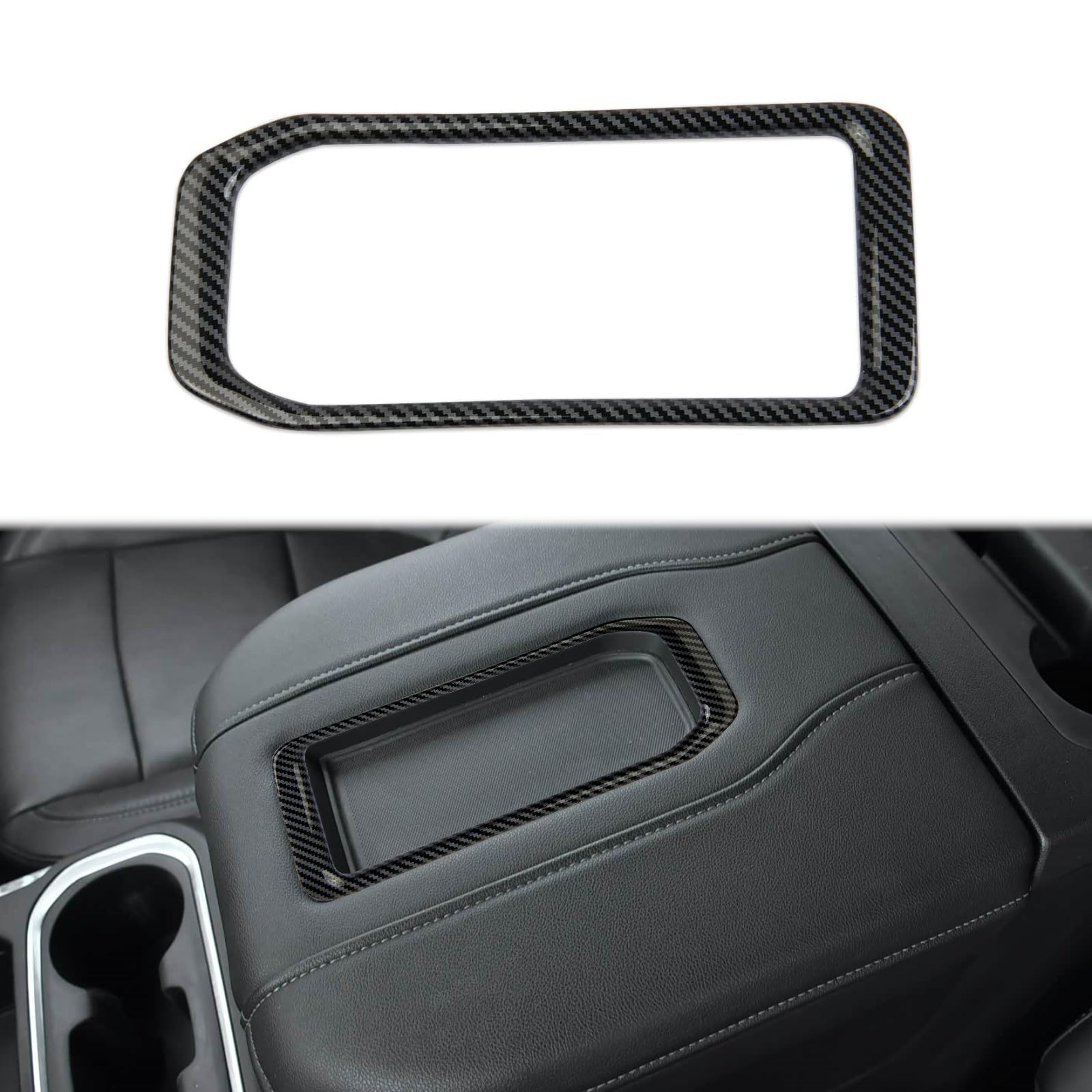 Korlot front installed console trim showing clean cabin upgrade benefit