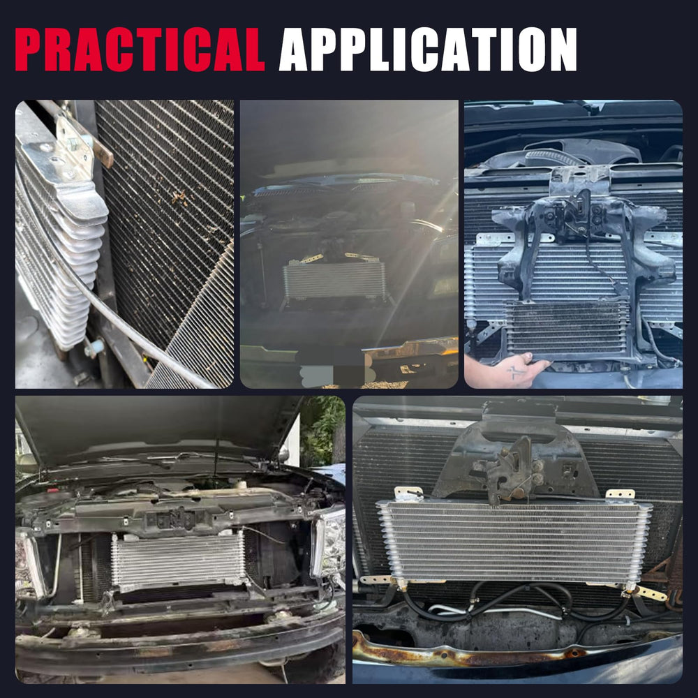 KOROP close-up of brazed aluminum core fins highlighting improved heat transfer benefit
