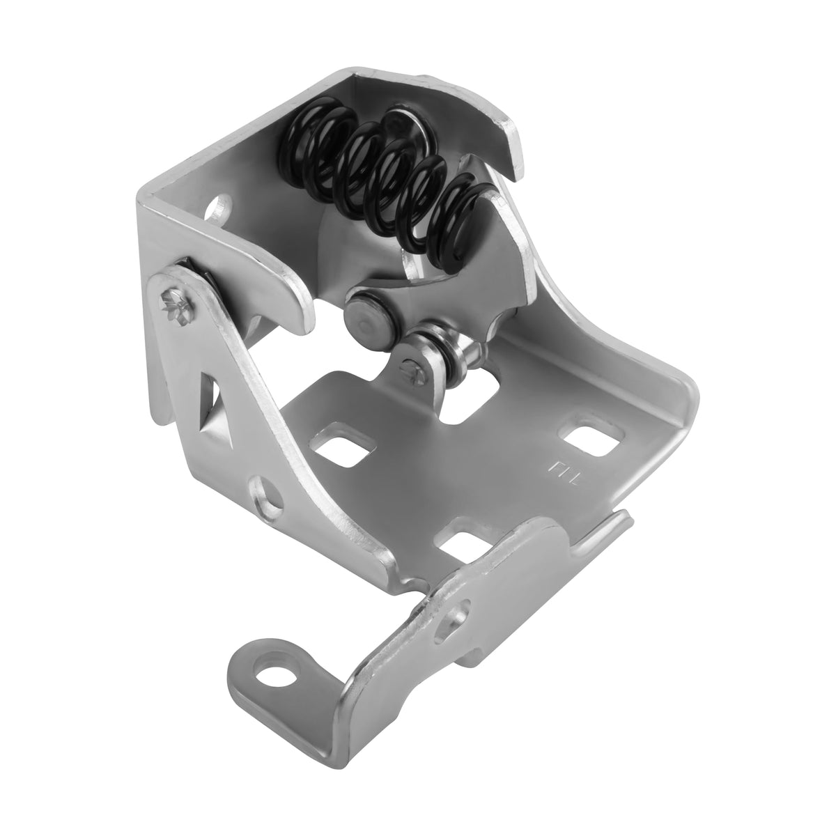 KOROP front left hinge front view showing robust construction and durable fit