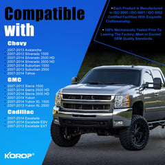 KOROP hinge side profile displaying alignment features for easy replacement