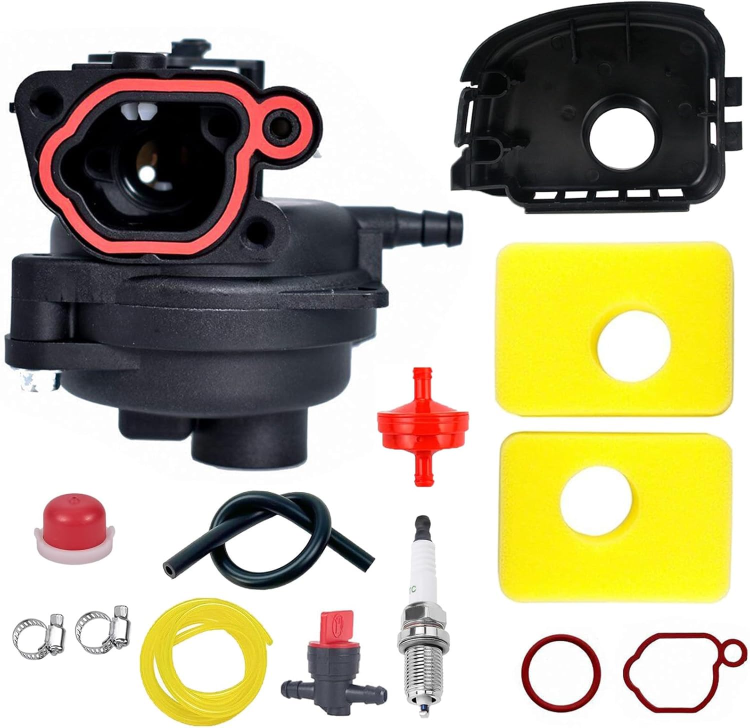 Koubliztic carburetor front view showing clean casting and mounting points for easy fit
