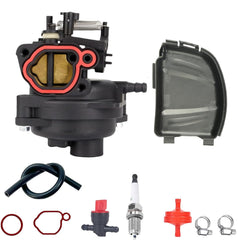 Koubliztic carburetor front view showing mounting points and correct fit