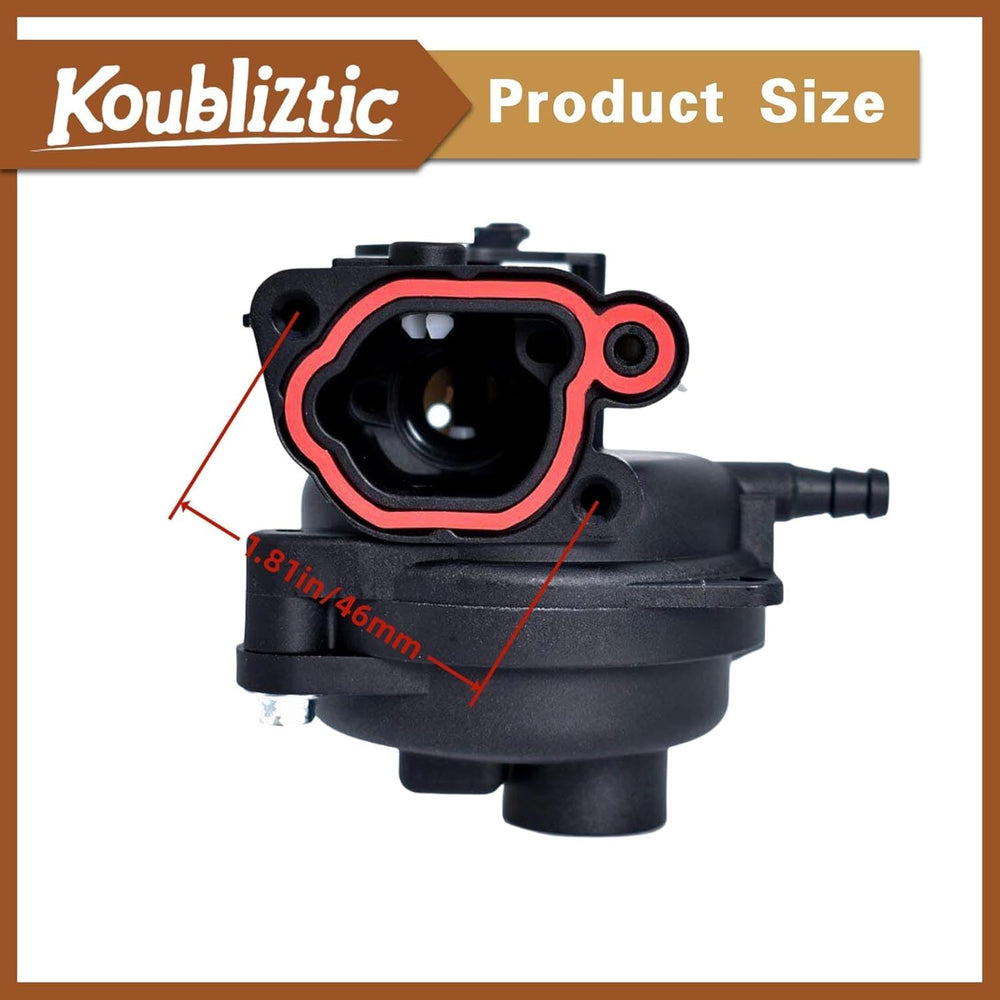 Koubliztic fuel hoses and shutoff valve included to prevent leaks and blockages