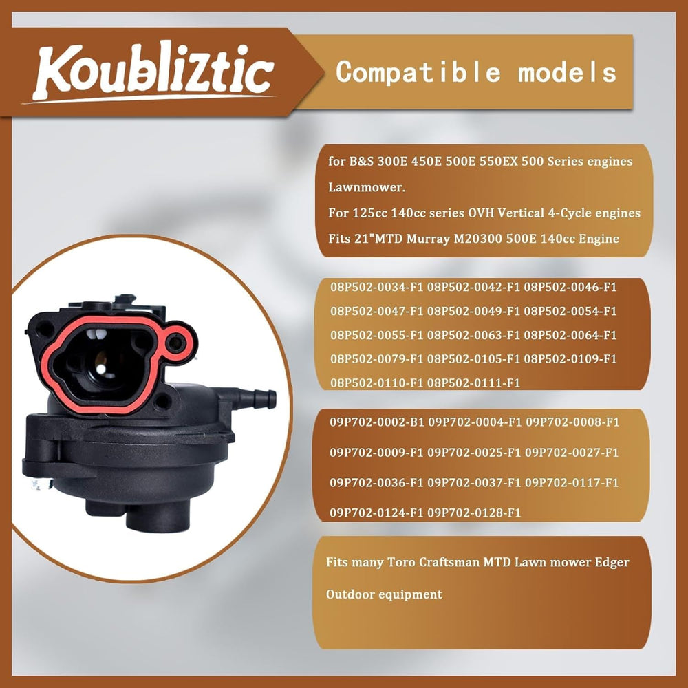 Koubliztic full kit laid out to show all included parts for quick replacement