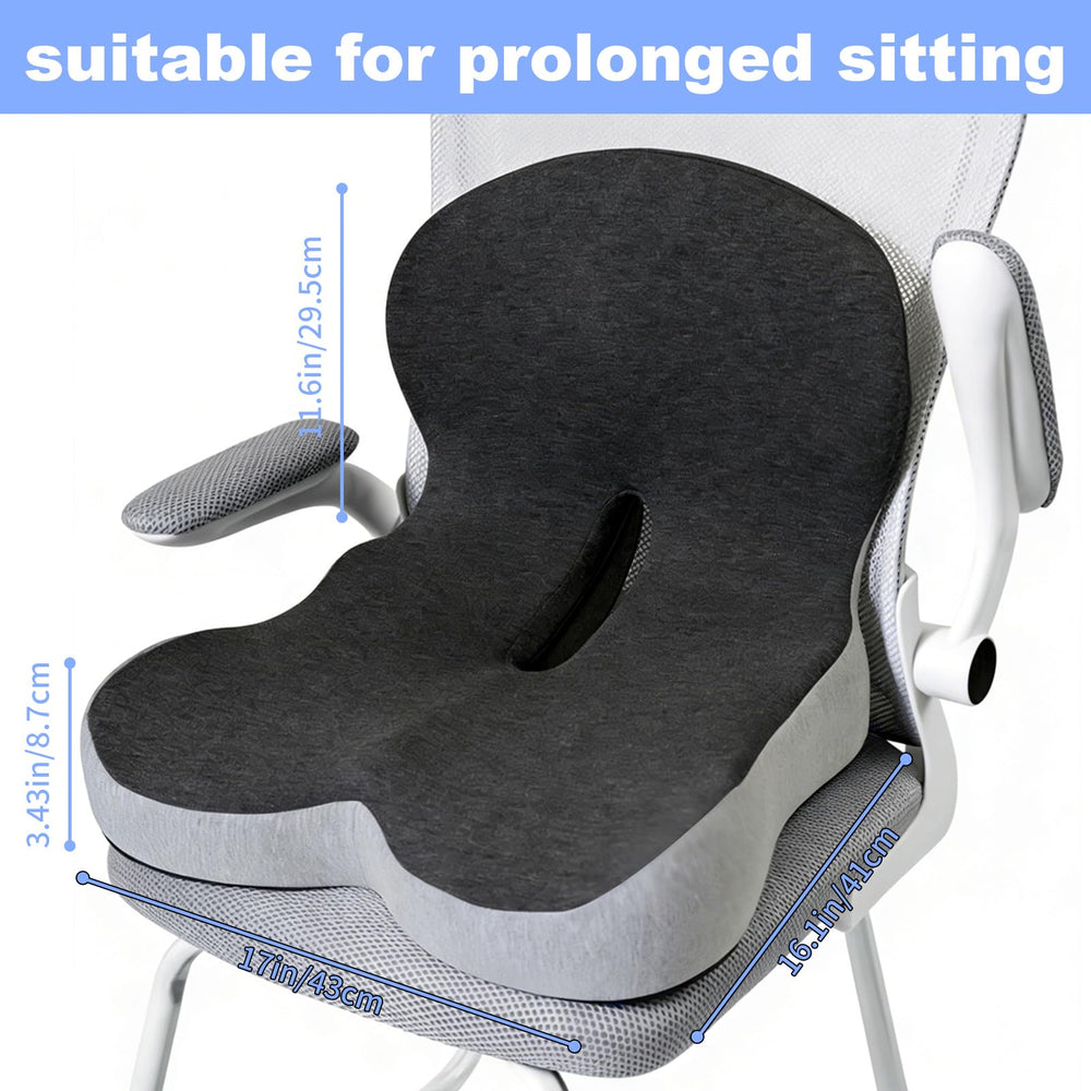 kowptyy side profile highlighting L-shaped contour for lumbar support