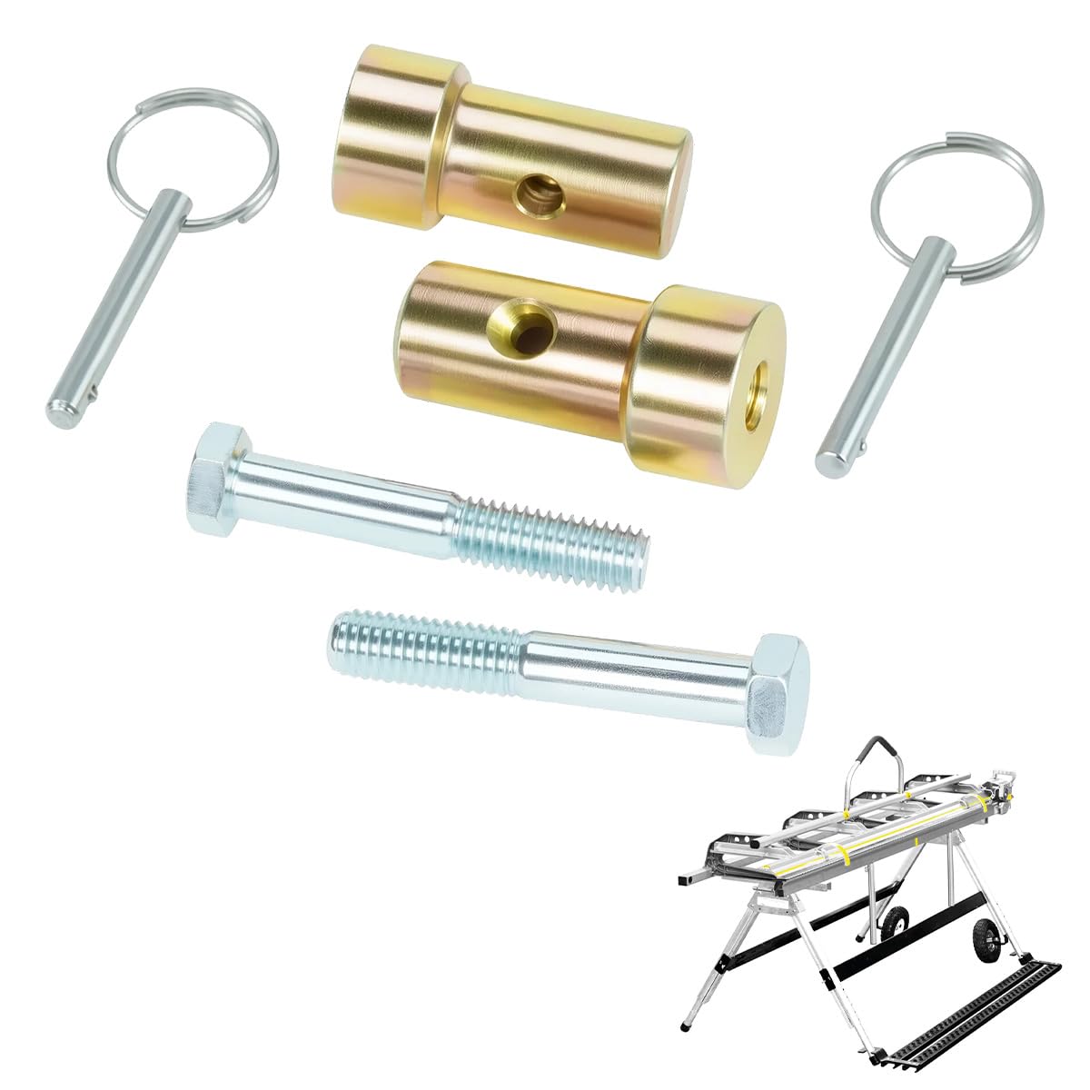 Kozlira front packaging of handle plug and bolt kit showing complete contents and fit