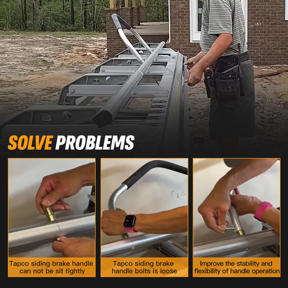 Kozlira kit being used at a jobsite to quickly restore brake handle function and reduce downtime