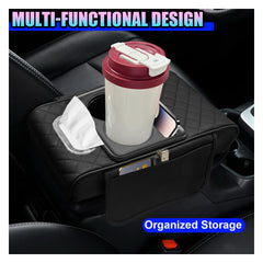 KPFILEH top view with cup holders and phone slot for secure placement and access