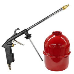 KPFILEH red spray gun front view showing durable build and easy handling