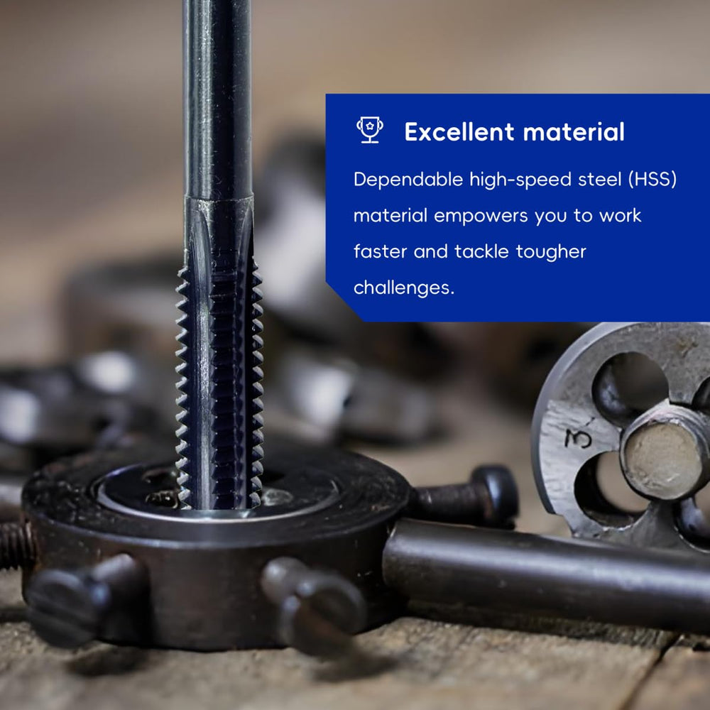 KPY in use cleaning an LS head bolt thread to prevent cross-threading benefit