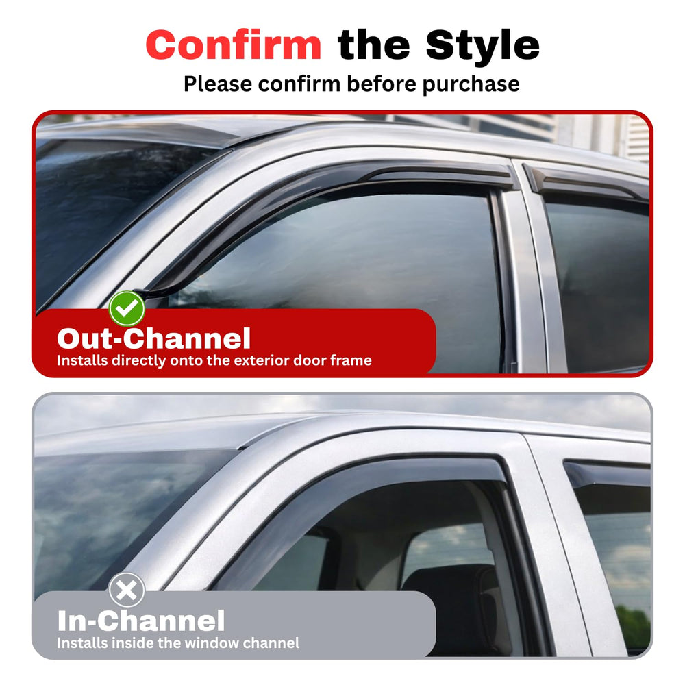 KPY visors visible along Kia Soul side profile for sleek styling