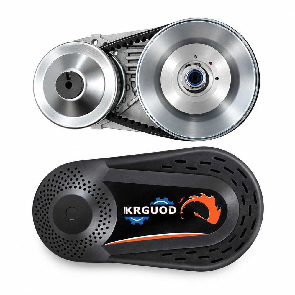 KRGUOD 3/4 inch driver pulley close-up highlighting precise bore fit and strength