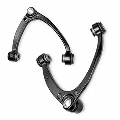 KRGUOD packaged control arms showing kit contents and fitment benefit