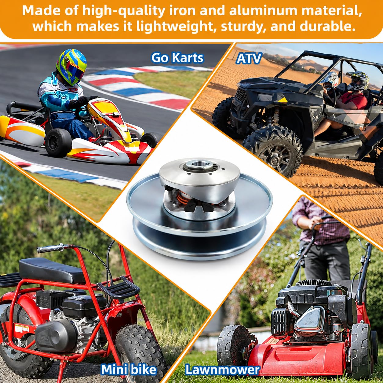 KRGUOD installed on go-kart in workshop showing improved drivability and readiness