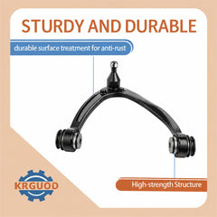 KRGUOD right upper control arm close-up highlighting preinstalled ball joint